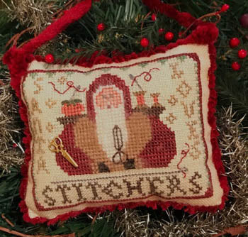 Homespun Elegance ~ Santa Loves Stitchers - 2020 Santa