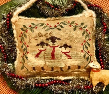 Homespun Elegance ~ Wishing Ewe Christmas Peace