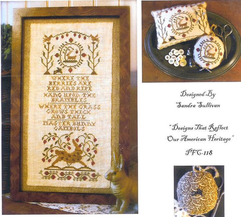 Homespun Elegance ~ Bunnies & Berries