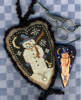 Homespun Elegance ~ Flaky Night w/charm