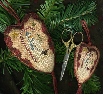 Homespun Elegance ~ Mr. Candy Cane w/charm