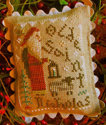Homespun Elegance ~ Old Saint Nicholas w/charm