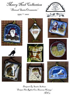 Homespun Elegance ~ Annual Santas 1995-2002