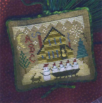 Homespun Elegance ~ Snow Babies w/charm