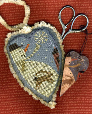 Homespun Elegance ~ Snowman Extraordinaire w/charm