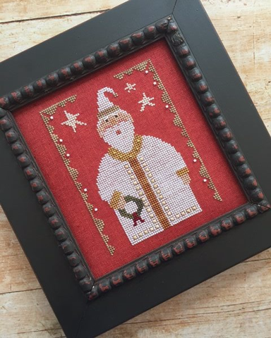 Heart In Hand ~ Wee 2017 Santa w/embs.