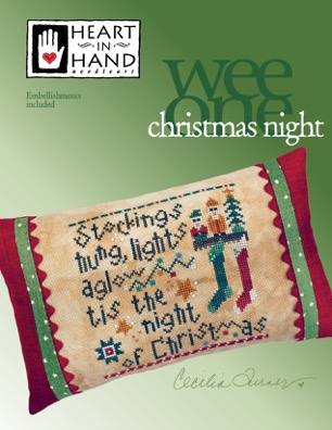 Heart In Hand ~ Christmas Night (w/emb)