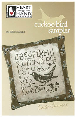 Heart In Hand ~ Cuckoo Bird Sampler (w/emb)