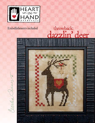 Heart In Hand ~ Dazzlin Deer (w/emb)