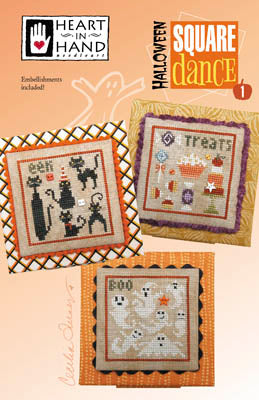 Heart In Hand ~ Halloween Square Dance (w/emb)