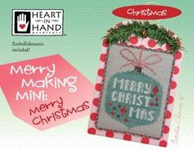 Heart In Hand ~ Merry Making Mini - Merry Christmas