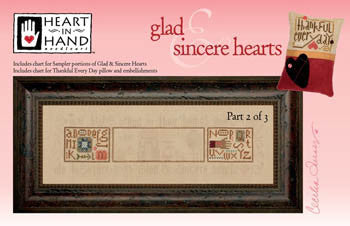 Heart In Hand ~ Glad & Sincere Hearts w/embs. ~ Part 2