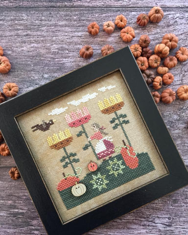 Heart In Hand ~ Harvest On Dahlia Ridge (w/embellishments)