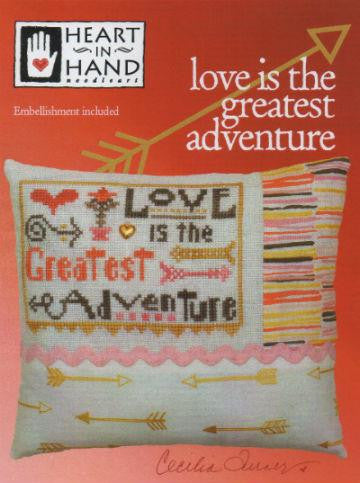 Heart In Hand ~ Love is the Greatest Adventure w/embs.