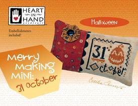 Heart In Hand ~ Merry Making Mini - 31 October(w/emb)