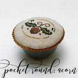 Heart In Hand ~ Pocket Round: Acorn