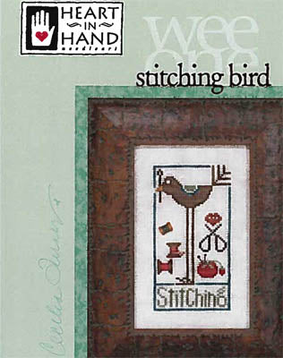 Heart In Hand ~ Stitching Bird