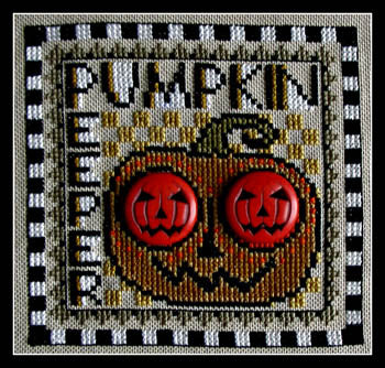 Hinzeit ~ Wordplay - Pumpkin Peeper w/pumpkins