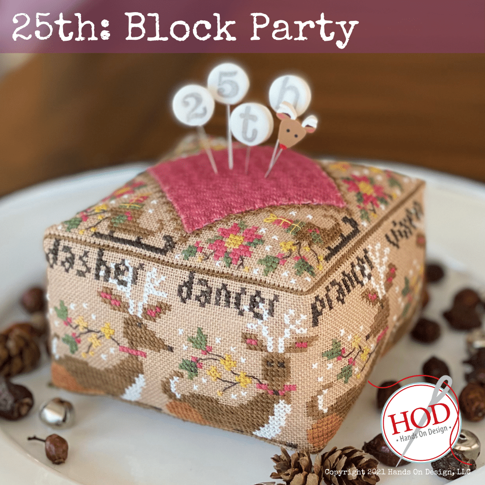 Hands On Design ~ 25th: Block Party
