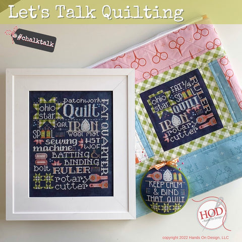 Hands On Design ~ Let's Talk Quilting