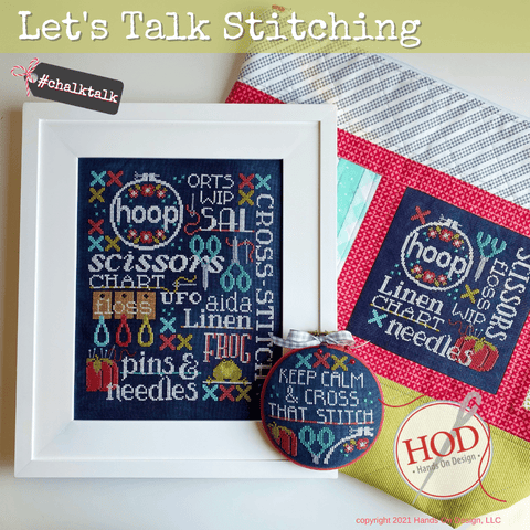 Hands On Design ~ Let's Talk Stitching - #chalktalk