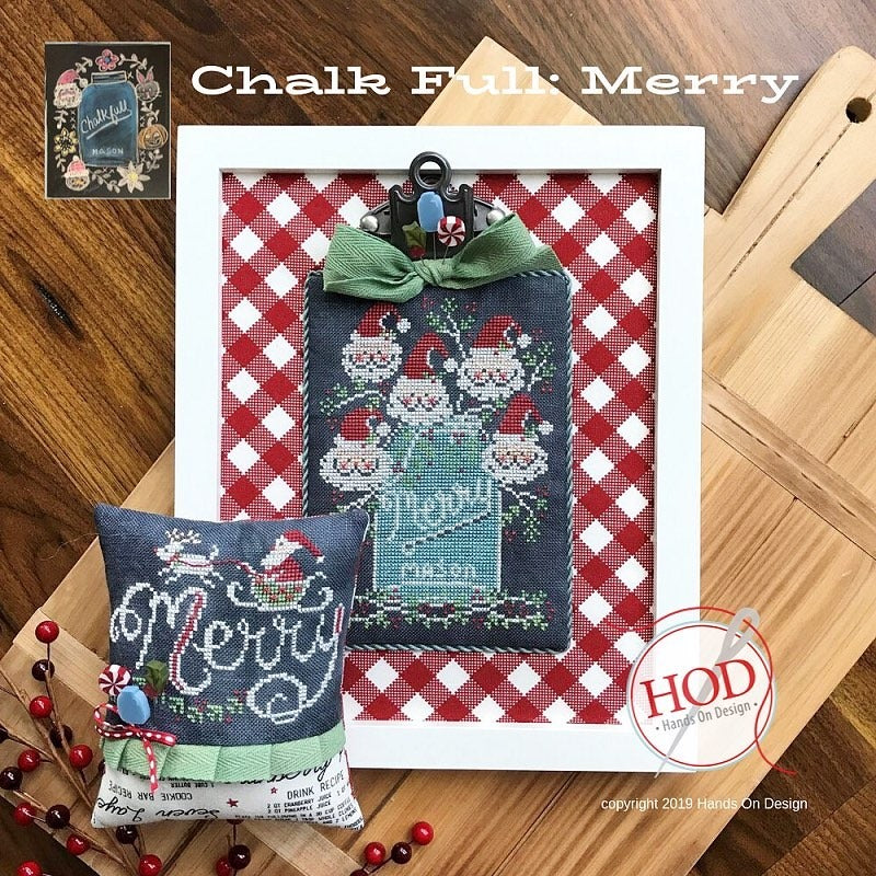 Hands On Design ~ Chalk Full:  Merry