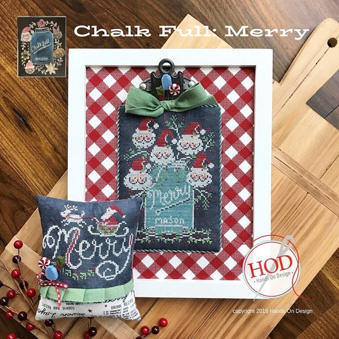 Hands On Design ~ Chalk Full:  Merry