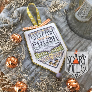 Hands On Design ~ Scary Apothecary Series ~ Skeleton Polish