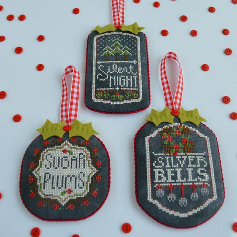 Hands On Design ~ Chalkboard Ornaments Part 3 w/embs.