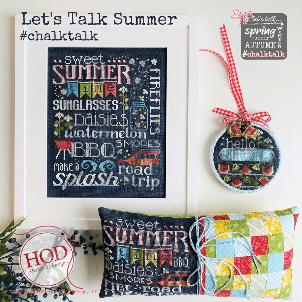 Hands On Design ~ #Chalktalk - Let's Talk Summer