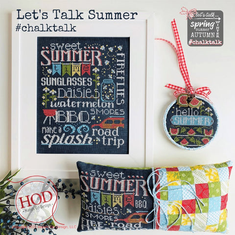 Hands On Design ~ #Chalktalk - Let's Talk Summer