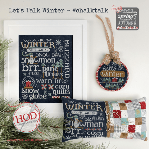 Hands On Design ~ Let's Talk Winter (Chalk Talk)