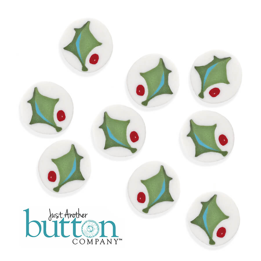 Hands On Design ~ Secret Santa Holly Beads 9 pack (enough for entire series!) OR Individual Beads