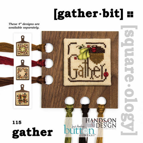 Hands On/JABC Square-ology ~ Gather Bit w/embs.