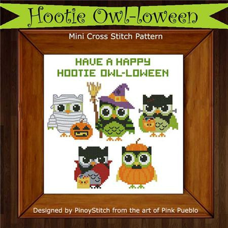 Hooties Collection/Pinoy Stitch ~ Owl-loween