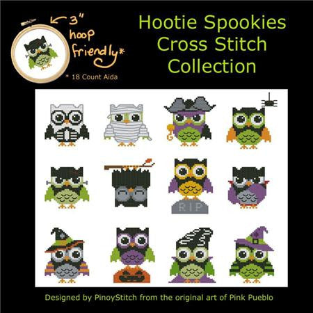 Hooties Collection/Pinoy Stitch ~ Spookies Mini Collection