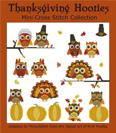 Hooties Collection/Pinoy Stitch ~ Thanksgiving Mini Collection