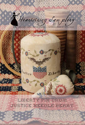 Heartstring Samplery ~ Liberty Pin Drum Justice Needle Berry