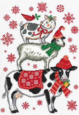 Imaginating ~ Holiday Farm Animals