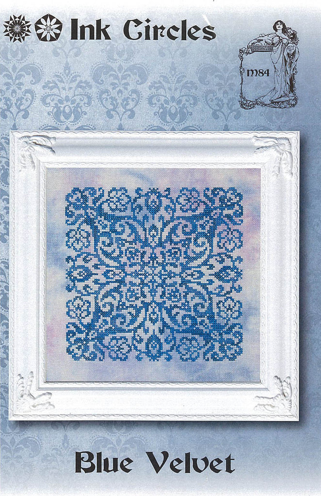 Ink Circles ~ Blue Velvet