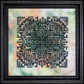Ink Circles ~ Turrets and Town