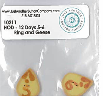 Hands On Design/JABC ~ 5 & 6 ~ 12 Days Rings & Geese