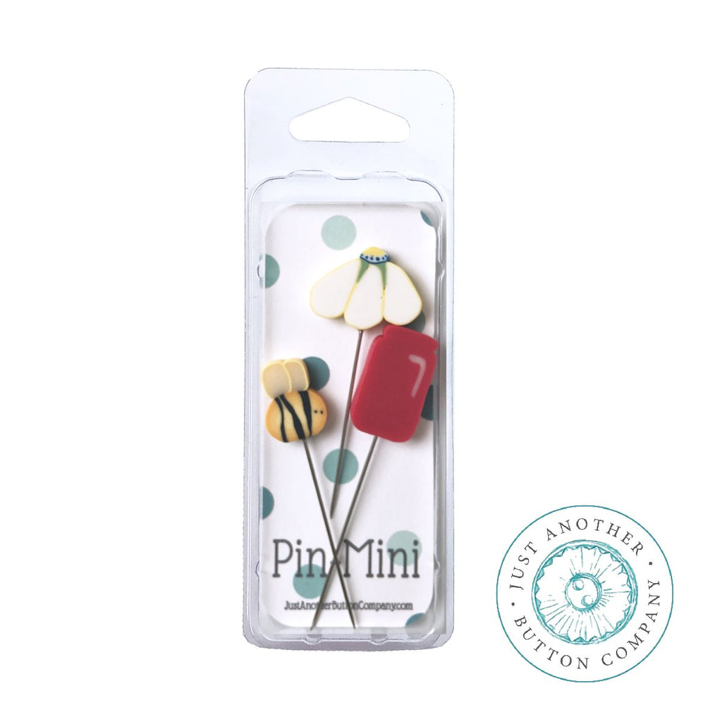 Hands On Design ~ Chalk Full:  Bloom - JABC Daisy Jar Mini Pins