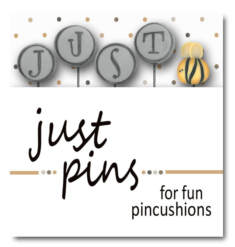 JABC/Hands On Design ~ Just Bee (Gray) Just Pins