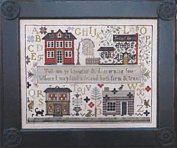 Shakespeare's Peddler ~ Jenny Bean's Friendship Sampler