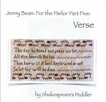 Shakespeare's Peddler ~  Jenny Bean Parlor 5 - Verse