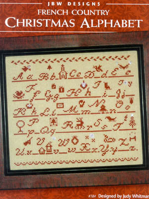 JBW Designs ~ French Country Christmas Alphabet