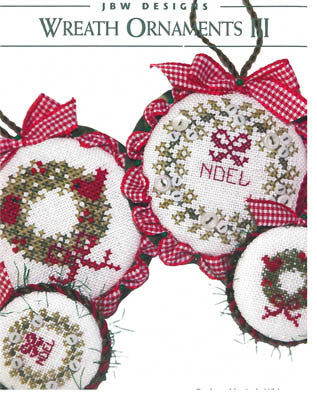 JBW Designs ~ Wreath Ornaments III