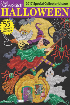 Just Cross Stitch ~  2017 Halloween Issue