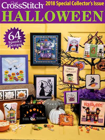 Just Cross Stitch ~  2018 Halloween Issue